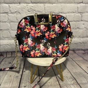 Steve Madden Crossbody Black Floral Bag